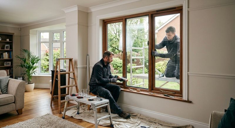 Curved Window Repair in Olathe, KS