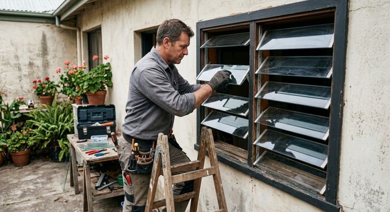 Louvre Window Repair in Overland Park, KS